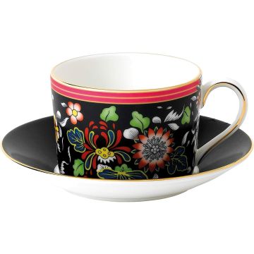 Wedgwood Wonderlust Theekop en schotel Oriental Jewel