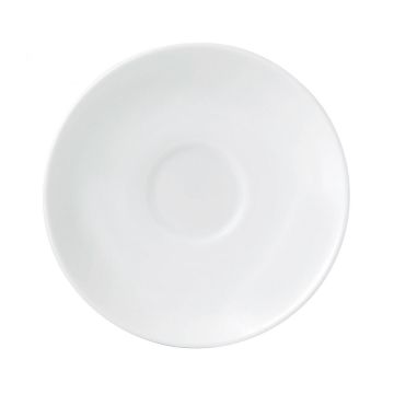 Wedgwood White China Espressoschotel Leigh