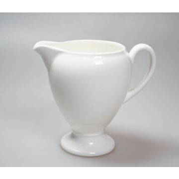 Wedgwood White China Melkkannetje 0.15 ltr Globe ( hoog model )