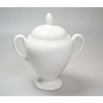 Wedgwood White China Suikerpot 10 cm Globe ( hoog model )