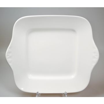 Wedgwood White China Vierkante brood - gebakschaal 25 cm