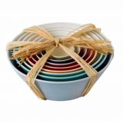 Royal Doulton 1815 Brights Nesting bowls - Set van 8
