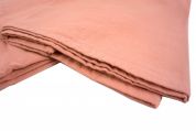 KOOK Tafelkleed washed katoen 140x300 cm - Roze