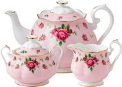 Royal Albert New Country Roses Pink Vintage 3-delige theeset