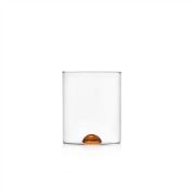 Ichendorf Milano Luna Waterglas Dot Amber - set van 2