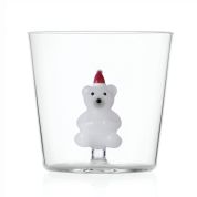 Ichendorf Milano Christmas Tales Waterglas Beer met Kerstmuts 350 ml