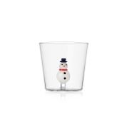 Ichendorf Milano Christmas Tales Waterglas Snowman - set van 2