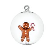 Ichendorf Milano Schiaccianoci Kerstbal Mr. Gingerbread met Zuurstok