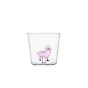 Ichendorf Milano Animal Farm Waterglas Pink Sheep 350 ml