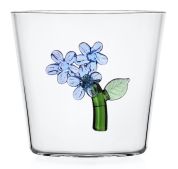 Ichendorf Milano Botanica Waterglas Light Blue Flower 350 ml