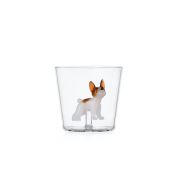 Ichendorf Milano Dogs Waterglas French Bulldog 350 ml – set van 2