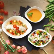 Villeroy & Boch Vapiano 6-delige Startset, 2 x pastabowl, 2 x saladbowl, 2 x soepbowl