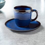 Villeroy & Boch Lave Koffiekop 0.19 ltr en schotel - Bleu