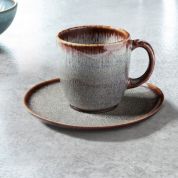 Villeroy & Boch Lave Koffiekop 0.19 ltr en schotel - Beige