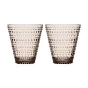 Iittala Kastehelmi Waterglas 300 ml - Linnen – set van 2