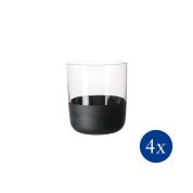 Villeroy & Boch Manufacture Rock Waterglas-Whiskyglas - Set van 4