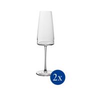 Villeroy & Boch MetroChic Champagneglas - Set van 2