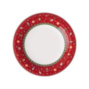 Villeroy & Boch Christmas Toy's Delight Dinerbord 27 cm rood