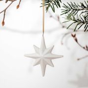 Villeroy & Boch Christmas Winter Glow Ornament ster, 9x2,5x9,5cm