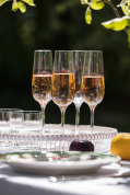 Villeroy & Boch Rose Garden Champagneglas - Set van 4