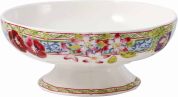 Gien Millefleurs Fruitschaal op voet 19.5 cm