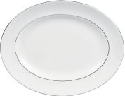 Wedgwood Vera Wang Blanc Sur Blanc Serveerschaal 35 cm