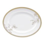 Wedgwood Vera Wang Lace Gold Serveerschaal 35 cm