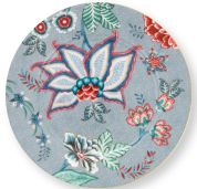 Pip Studio Flower Festival Gebaksbord 17 cm Light Blue