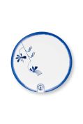 Pip Studio Pip & The Blue Bird Gebaksbord 15 cm - wit 