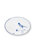 Pip Studio Pip & The Blue Bird Bord Ovaal 30 x 21,5 cm - wit 