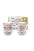 Pip Studio Lily & Lotus Beker small 145 ml - set van 2 