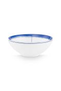 Pip Studio Pip & The Blue Bird Kom 12 cm - wit 