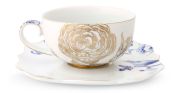 Pip Studio Royal White Cappuccinokop en schotel