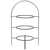 ASA Selection Ligne Noire Etagere 3-laags 49 cm - zwart