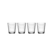 Iittala Aino Aalto Waterglas 220 ml Helder – set van 4