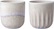 Villeroy & Boch Perlemor Sand Beker - set van 2