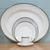 Wedgwood Celestial Platinum 9-delige Serviesset 2-personen