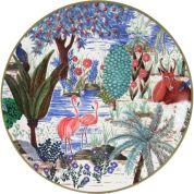 Gien Le Jardin Du Palais Gebaksbord Flamingo 17 cm