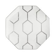 Wedgwood Gio Platinum Bord 23 cm Octagonal