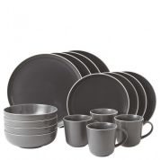Royal Doulton Gordon Ramsay-Bread Street 16-delige serviesset 4-personen Grijs