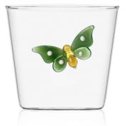 Ichendorf Milano Garden Picnic Waterglas Green Butterfly 350 ml