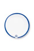 Pip Studio Pip & The Blue Bird Gebaksbord 18 cm - Tie-Dye wit 