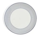 Wedgwood Gio Pinstripe Ontbijtbord White 24 cm
