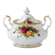 Royal Albert Old Country Roses Suikerpot met deksel  