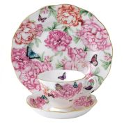 Royal Albert Miranda Kerr 3-delige Set ( Theekop en schotel, Bord 20 cm ) Gratitude