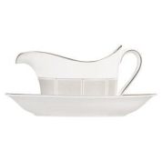 Wedgwood Shagreen Jade Sauskom en schotel