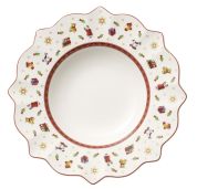 Villeroy & Boch Christmas Toy's Delight Diep bord 26 cm wit