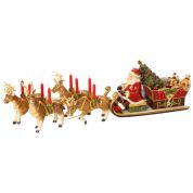 Villeroy & Boch Christmas Christmas Toys Memory Santa's Sledetocht 22x70x16 cm - met speeldoos