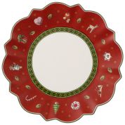 Villeroy & Boch Christmas Toy's Delight Gebakbordje 17 cm rood