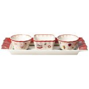 Villeroy & Boch Christmas Toy's Delight Dipset 4-delig 26x12x5 cm